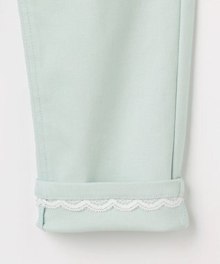 ANY KIDS 【洗濯機可能】ときめきストレッチ ネコパンツ ミント