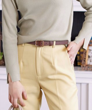 Tiaclasse 【洗える】ハイネックニットプルオーバー アイボリー