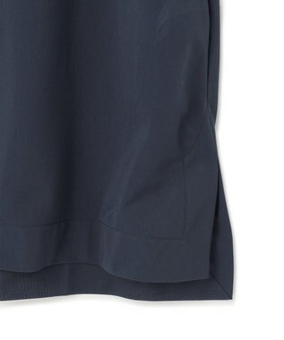 23区 L 【洗える】クリアトリコットジャージー ボートネック カットソー ダルブルー系