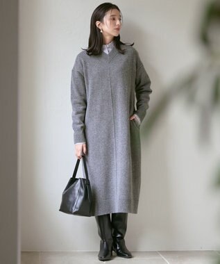 23区 レザー2WAY ショルダーバッグ ブラック系