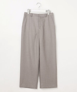 J.PRESS LADIES L OXIJEWEL ストレッチ ストレート パンツ グレー系