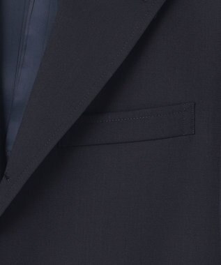 J.PRESS MEN 【WEB・一部店舗限定】10マンスツイルナチュラルストレッチツイル ブレザー/金釦 ネイビー系