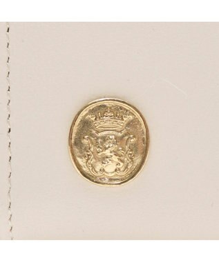 A.D.M.J. 【牛革】セブンティリリィ/ガマグチウォレット ホワイト