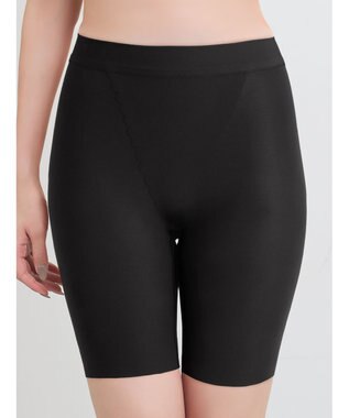 WACOAL 【重力に負けないヒップケアガードル】 ガードル ロング丈 【はくヒップケア】 まるみのあるヒップをキープ 快適なはきごこち 一枚ばき可能 レディース GRC623 /ワコール ブラック