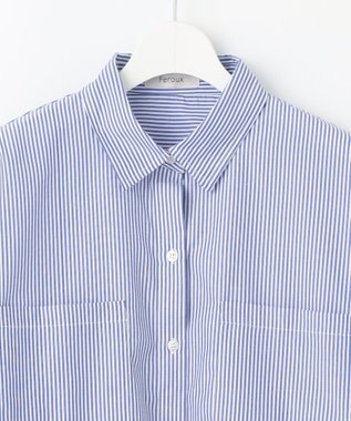 Feroux ストライプ シャツ ブルー系