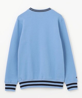 J.PRESS KIDS 【140-170cm】BICOLOR LINE COMBI トレーナー ブルー系