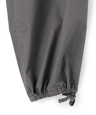 J.PRESS YORK STREET 【WOMEN】ソフトコットン ワイドベイカー パンツ グレー系