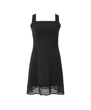 BRADELIS New York 【BRADELIS NewYork peace】綿混楽々dailyバストスリップ23 接触冷感 吸汗速乾 サラッと快適な補正スリップ ブラック