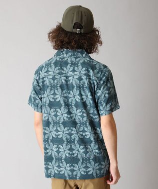 Columbia Columbia/ ユーティライザープリントキャンプシャツ /コロンビア Everblue Floreidoscope