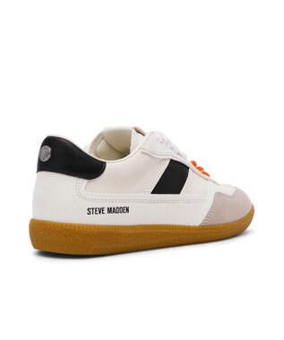 STEVE MADDEN AUGUSTINE ダブルカラークラシックスニーカー ブラックホワイト