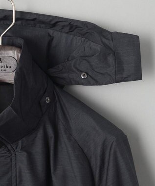 GOTAIRIKU 【ON/OFF兼用】ルミレットウール_スプリングフーデットパーカー グレー系