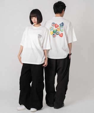 WEGO 【ユニセックス着用ITEM/SMLXLサイズ展開】アソートグラフィックT（SS） 柄23