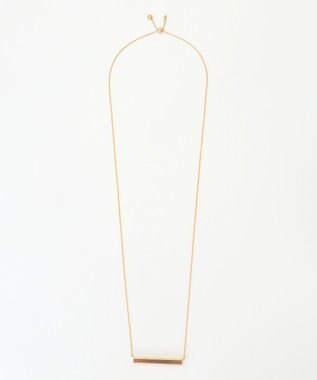 自由区 【カタログ掲載】ストーンランドスケープ ネックレス マットゴールド