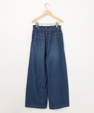 組曲 【先行予約】ライトオンスデニム ワイドシルエットパンツ インディゴ系
