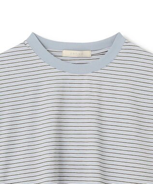 UNFILO MENS 【男女兼用】スマート ストレッチ ロングスリーブTEE【OCEANS web / YouTube 掲載】 グレーボーダー