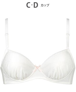 Wing ジュニア ブラジャー Wing Teen やさしくサポート オーガニックコットン混(身生地部) 【STEP3 まるみをおびてきた胸に】 RB2016 ウイング／ワコール