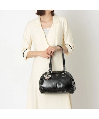 ANNA SUI ルーチェ ボストンバッグ クロ