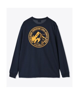 Columbia Columbia/ アーバンハイクグラフィックロングスリーブTシャツ /コロンビア Collegiate Navy、 Back Print