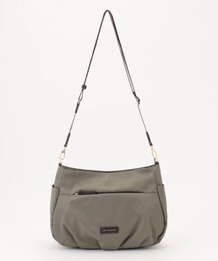 LA BAGAGERIE タック2WAYショルダーバッグ グレージュ