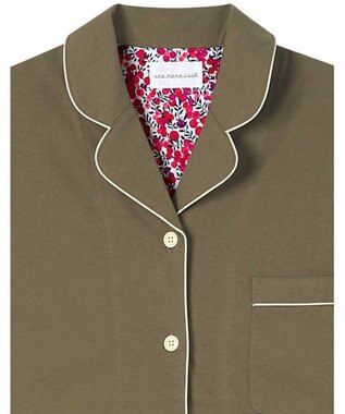 une nana cool 【綿100％】ハイゲージ天竺パジャマ　ＭＡＤＥ　ＷＩＴＨ　ＬＩＢＥＲＴＹ　ＦＡＢＲＩＣ OB