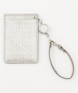 airlist リール付きパスケース Lily リリィ シルバー