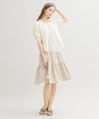 TOCCA 【洗える！】BEACH ドレス ベージュ系