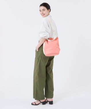 LeSportsac CONVERTIBLE BUCKET BAG/コーラルパンチ/メレンゲ コーラルパンチ/メレンゲ