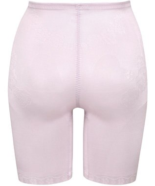 Wing ガードル 【キュッとアップパンツ】 ヒップをまるくメリハリあるラインに ラクにおなか押さえ ロング丈 KQ0745 ウイング／ワコール パープル