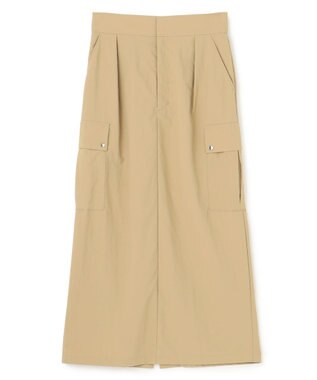 uncrave 【撥水・UVカット・接触冷感】プルーフタスラン カーゴスカート（uncrave STANDARD） キャメル