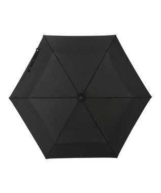 MOONBAT 【自動開閉】POLO RALPH LAUREN 折りたたみ傘  メンズ プレーン ワンポイント刺繍 大きめ60cm ブラック