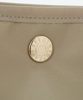 TOPKAPI 【Breath TOPKAPI】ナイロン レザーハンドル シンプル トートバッグ / 軽量 / A4対応 グレージュ