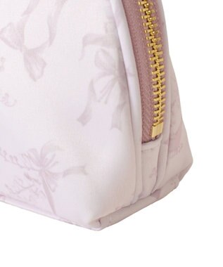 Maison de FLEUR すずらんプリントロングポーチ Grayish Pink