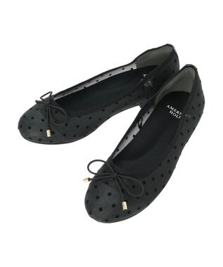 AMERICAN HOLIC 【整履き】チュールドットパンプス Black