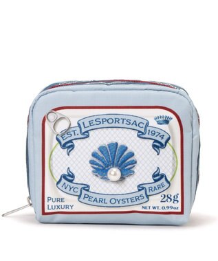 LeSportsac SQUARE COSMETIC/ラグーンパール