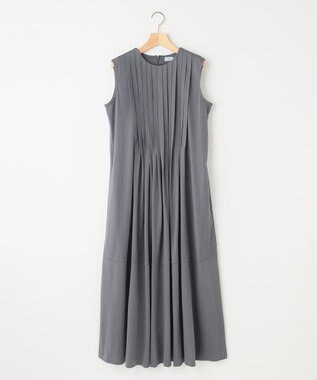 組曲 サマージャージタック ワンピース グレー系