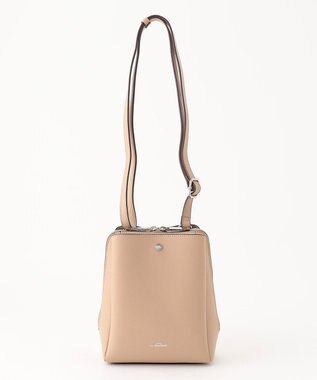 LA BAGAGERIE シンプルポシェット ライトベージュ