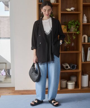 WEGO 【ANGIE VINTAGE】ダブルブレストジャケット ブラック