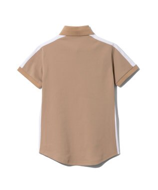 ZERO HALLIBURTON 【吸汗速乾・UVケア】 鹿の子 ラウンドヘムポロシャツ ZHG-W4A 1a 82871 ゴルフウェア ベージュ