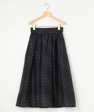 組曲 S 【セットアップ対応可】モノグラムプリントフレアスカート ブラック系5