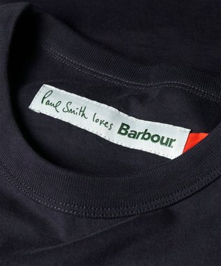 Paul Smith Paul Smith Loves Barbour Crosby Tシャツ ネイビー