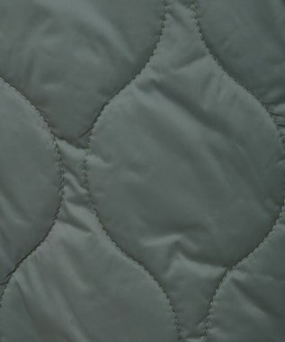 Green Parks キルティングＺＩＰベスト Khaki