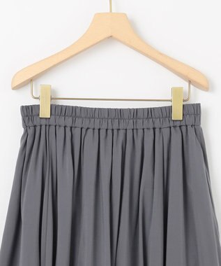組曲 【レングス調整可能】バウンディングシャーティングスカート グレー系