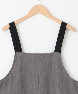 SHARE PARK LADIES TRストレッチジャンスカ ライトグレー系