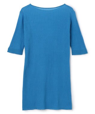 uncrave ランダムリブシアーニット トップス ロイヤルブルー