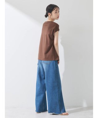 earth music&ecology フレンチＴ Brown