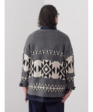 CRAFT STANDARD BOUTIQUE 【男女兼用】オルテガ柄カーディガン Gray