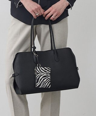 ICB 【先行予約・A4サイズ収納可】ラウンドボストントート