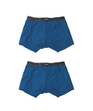 WACOAL MEN ボクサーパンツ 2枚セット 【オーガニック綿混ボクサー】 快適 吸汗速乾 抗菌防臭 やさしい肌あたり フリーカッティング(裾部分) 環境に配慮 前閉じ GT2310 /ブロス バイ ワコールメン コン