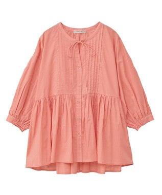 Green Parks ピンタックブラウス White