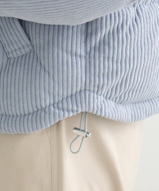 Green Parks ・ｓｗｉｎｇ　ｂｙ　コーデュロイスタンドブルゾン Gray